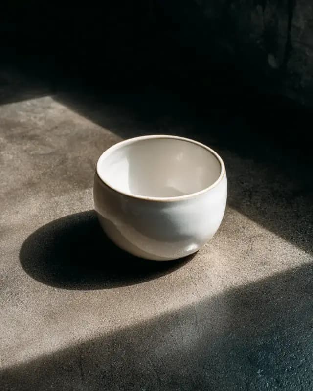 No. 02 Bowl — White porcelain